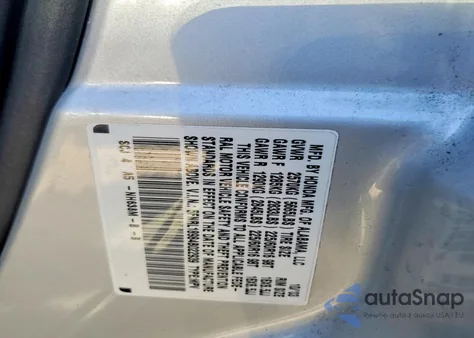 2004 Honda Odyssey Exl z USA, uszkodzony, nr VIN 5FNRL18984B022939